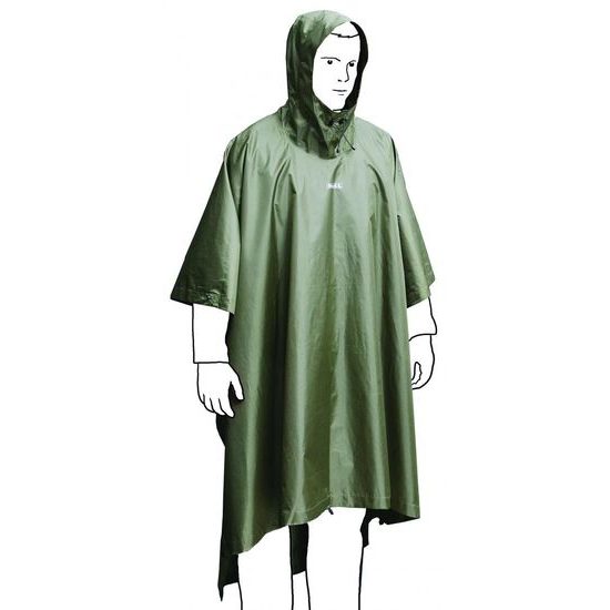 Poncho Boll Bivi SF forestgreen