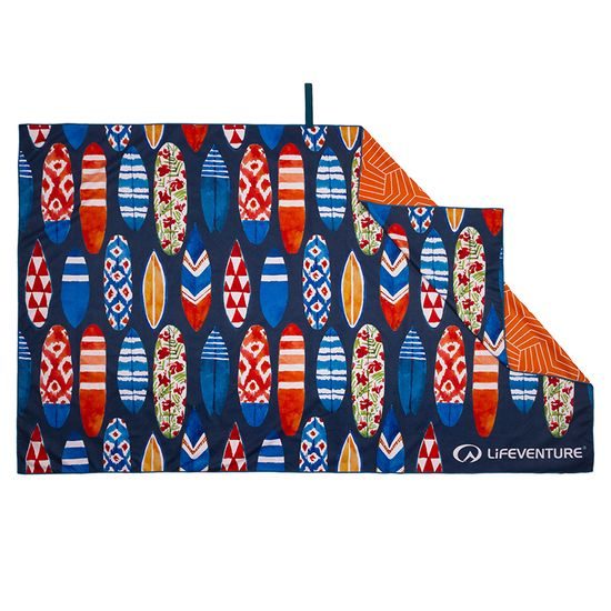 Rychleschnoucí ručník Lifeventure Printed SoftFibre Trek Recycled surfboards giant