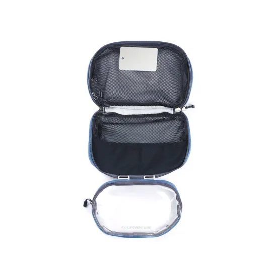 Toaletní taška Lifeventure Folding Wash Bag grey