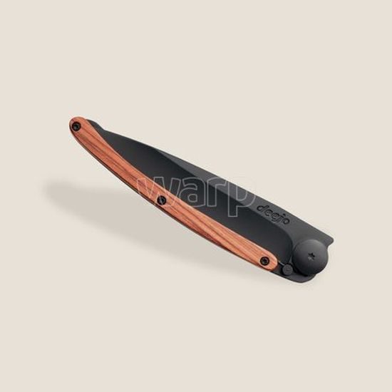 Nůž Deejo 9GB005 coralwood 27g black