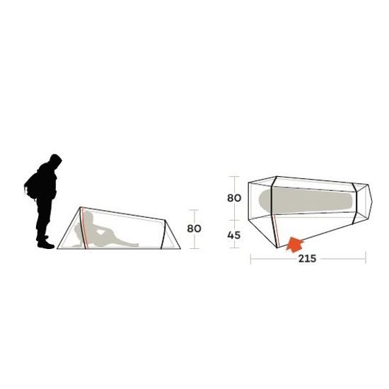 Ultralehký stan Ferrino Lightent 1 Pro