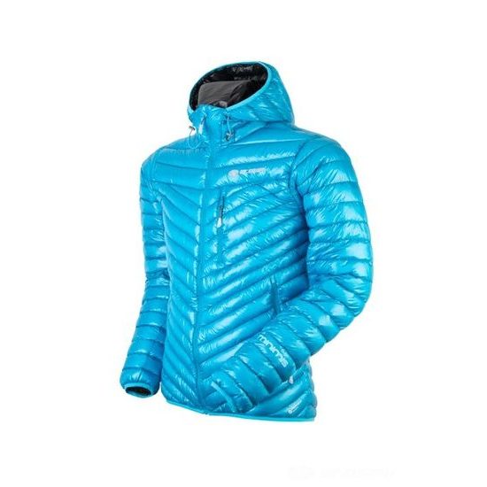 Pánská péřová bunda Sir Joseph Minimis 280 hooded QTY blue