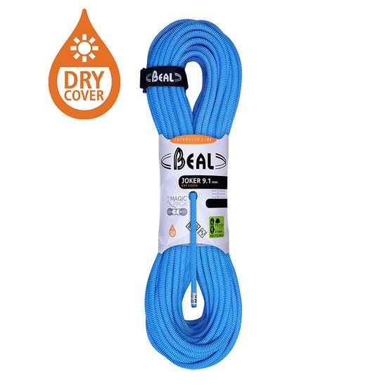 Lano Beal Joker Unicore 9,1mm 80m Dry Cover blue