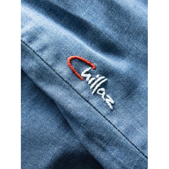 Pánské kalhoty Chillaz Ceuse denim blue