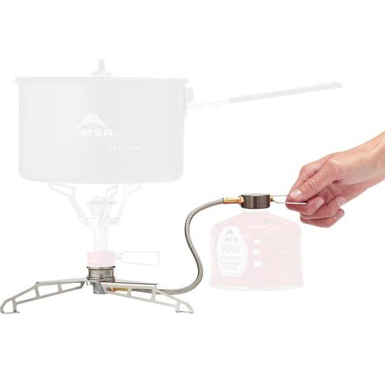 Stabilizační trojnožka s adaptérem pro připojení kartuše MSR Lowdown Remote Stove Adapter