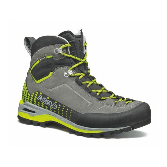 Boty Asolo Freney EVO Mid Lth GV graphite/green lime