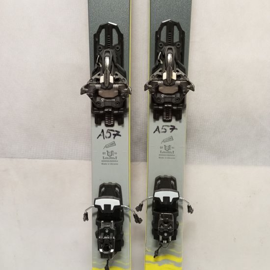 Bazar Skialpové lyže Blizzard Zero G 157 cm, vč. pásů a vázání marker alpinist