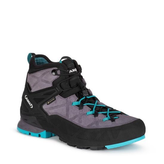 Dámské boty AKU Rock Dfs Mid GTX grey/turquoise