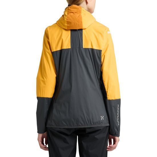 Dámská softshellová bunda Haglofs L.I.M Alpha Hood žlutá