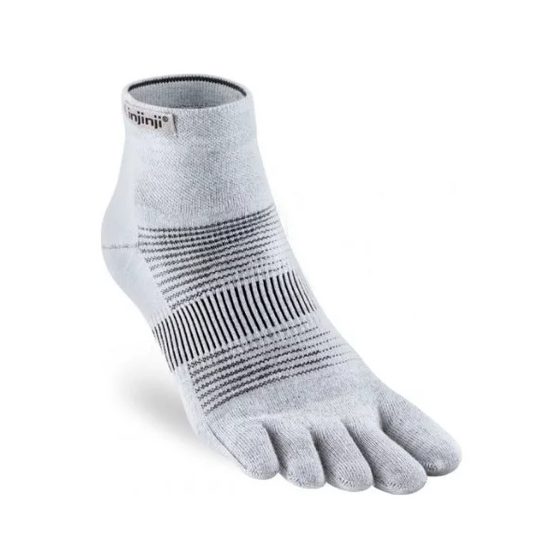 Prstové ponožky Injinji Run Mini LW Coolmax gray