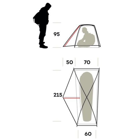 Ultralehký stan Ferrino Nemesi 1 Pro