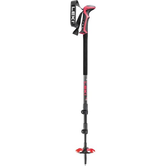 Skialpinistické hole Leki HauteRoute 3 dark anthr.-red-black