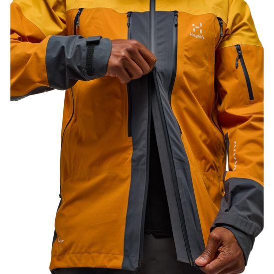 Pánská bunda Haglöfs L.I.M Touring Proof žlutá