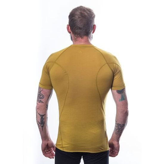 Triko Sensor KR Merino Air mustard
