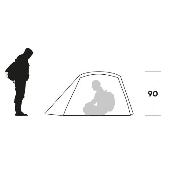 Ultralehký stan Ferrino Blow 1 oil blue