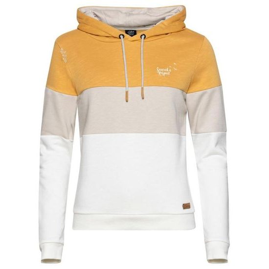 Dámská bavlněná mikina Chillaz Walchsee Search & Respect Hoodie ochre