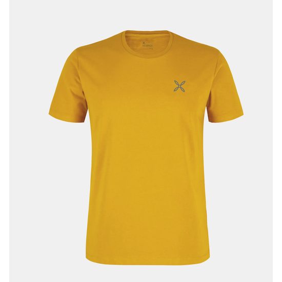 Pánské triko Montura KR Basic Logo T-shirt mustard