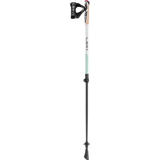 Skládací hole Leki NordicWalking Spin Shark SL white-smokegreen dark anthracite