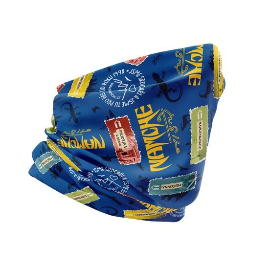 Šátek Namche Outdoor multifunkční modrý