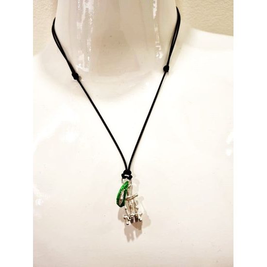 Přívěsek Sampaoli Friend BR-RH green black string