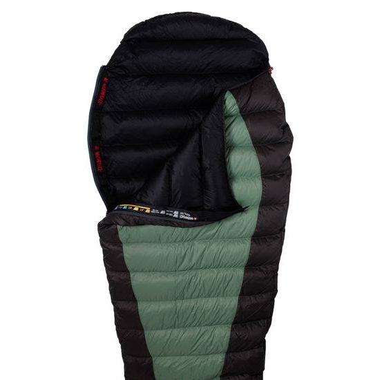 Spacák Warmpeace Viking 300 195cm green/grey/black