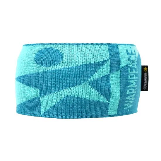 Čelenka Warmpeace Rummy turquoise/aqua