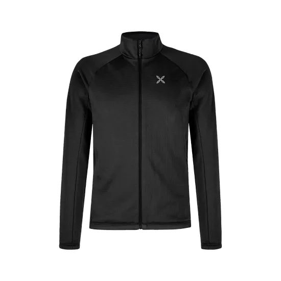 Pánská fleecová mikina Montura Fadis Grid Maglia black