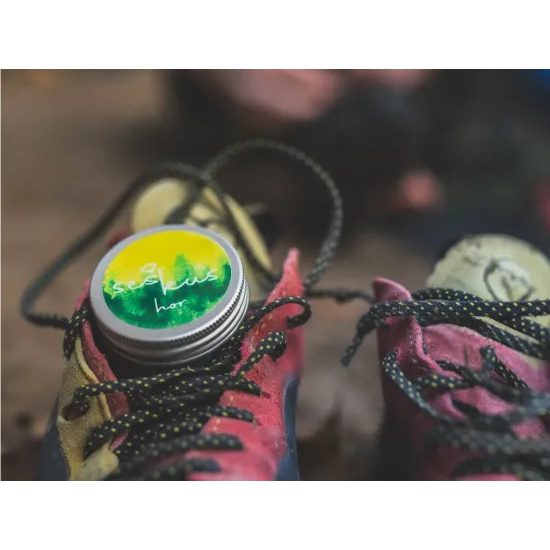 Regenerační Jizerský Puk na ruce Seš Kus Hor lemongrass