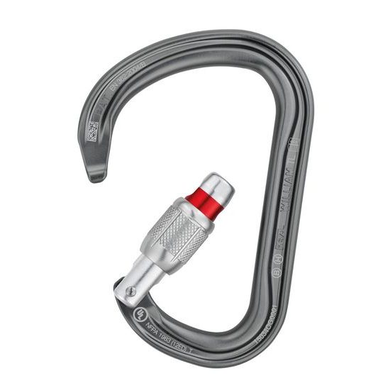 Karabina Petzl William Screw Lock