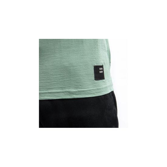 Pánské triko Sensor DR Merino Cordura basil green