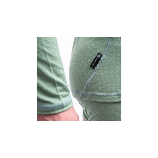 Pánské triko Sensor DR Merino Double Face basil green