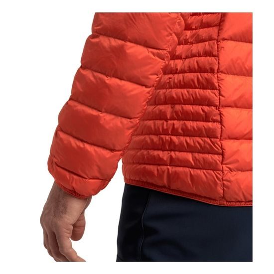 Pánská péřová bunda Haglofs Micro Nordic down Hood červená