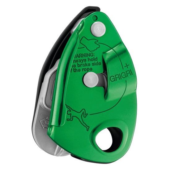 Jistící brzda Petzl GRIGRI+ zelená