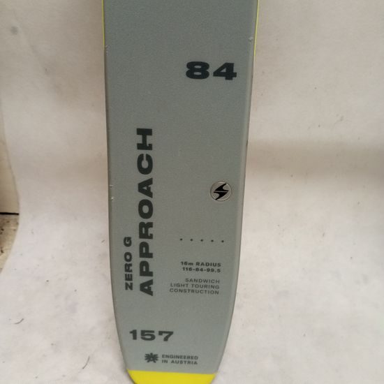 Bazar Skialpové lyže Blizzard Zero G 157 cm, vč. pásů a vázání marker alpinist