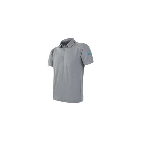 Triko Sensor KR Merino Active Polo šedá