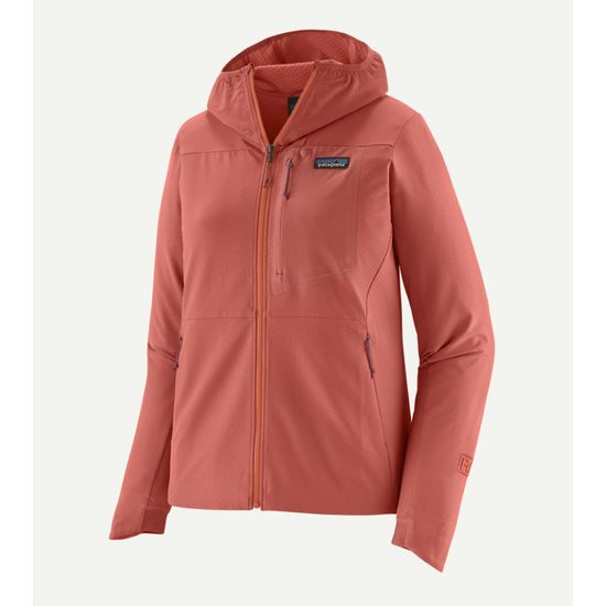 Dámská mikina Patagonia R1 CrossStrata Hoody PTRE