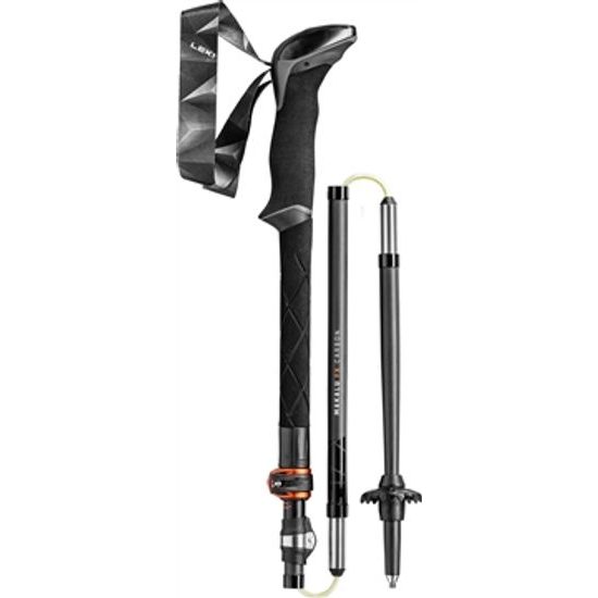 Skládací hole Leki Makalu FX Carbon black-orange-naturalcarbon