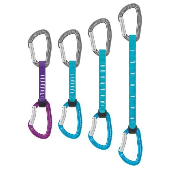Expreska Petzl Djinn Axess 17 cm tyrkysová
