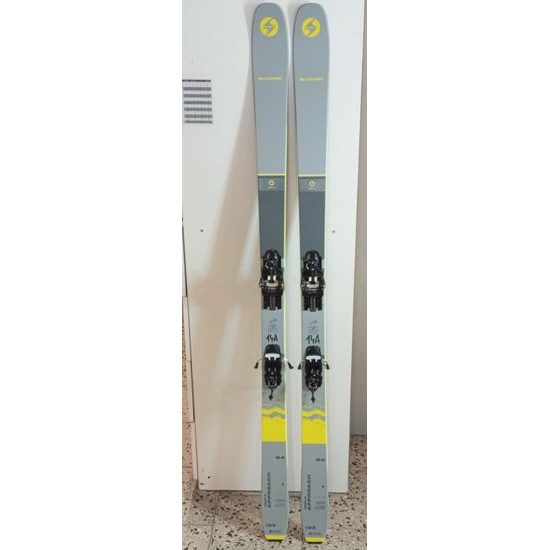 Bazar Bazar Skialpové lyže Blizzard Zero G 185 cm, vč. pásů a vázání marker alpinist