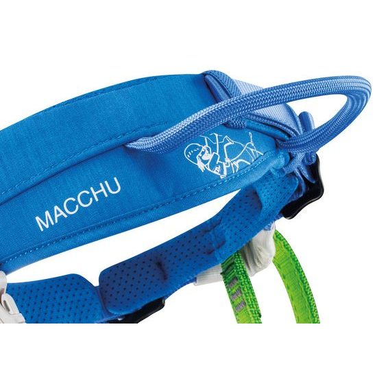 dětský sedák Petzl Macchu modrý