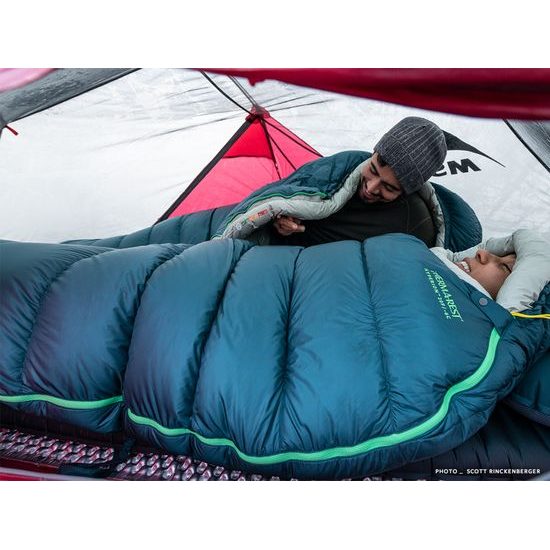 Spacák Thermarest Hyperion -6C Long deep pacific
