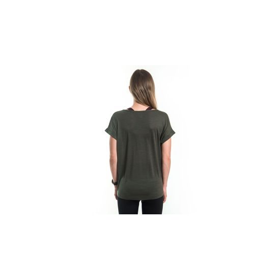 Dámské triko Sensor KR Merino Air Traveller olive green