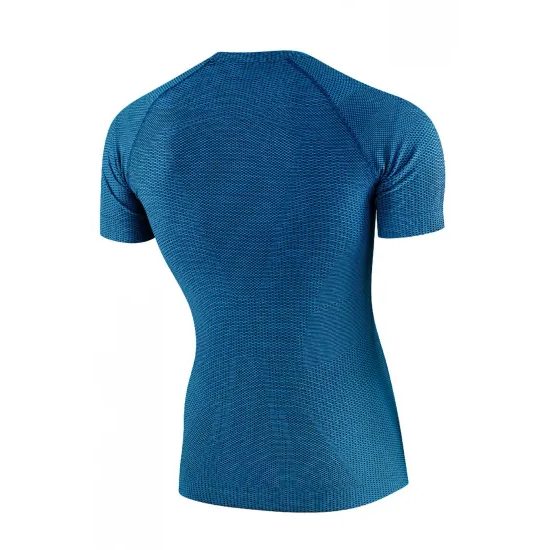 Pánské triko Brubeck 3D Pro KR blue