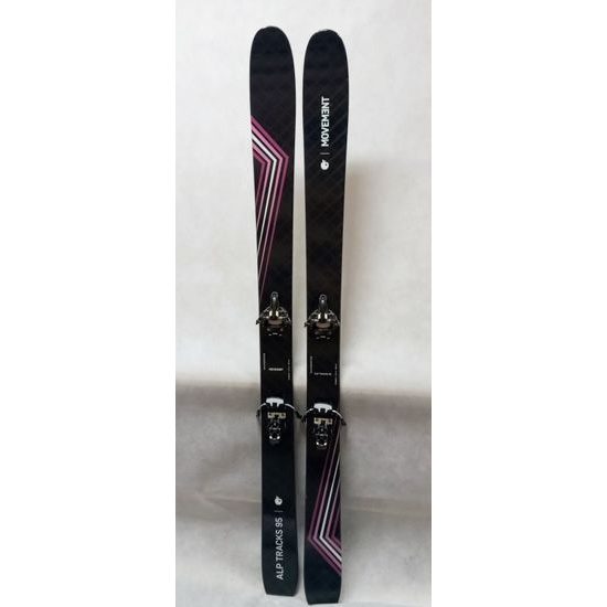 Bazar Lyže Movement Alptrack 95 162cm + pásy + vázání Marker Alpinist