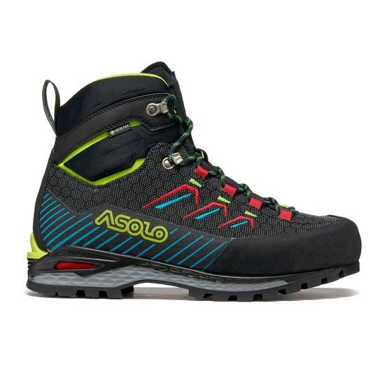 Boty Asolo Freney Light EVO Mid GV black/lime green