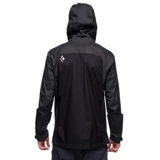 Bunda Black Diamond Stormline Stretch Rain Shell black