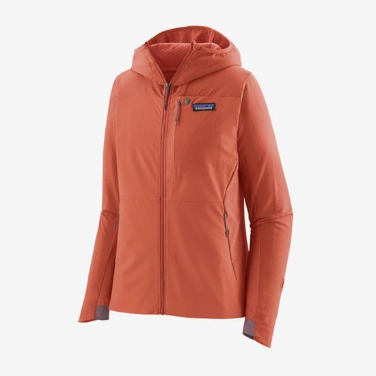 Dámská mikina Patagonia R1 CrossStrata Hoody QZCO