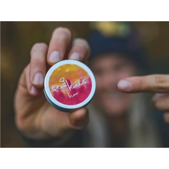 Regenerační Jizerský Puk na ruce Seš Kus Hor rakytník