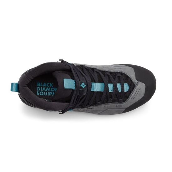 Dámské boty Black Diamond Mission Leather Mid WP Steel Grey/Costal Blue