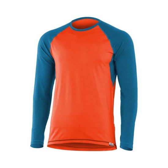 Triko Lasting DR Mario oranžovo-modrá